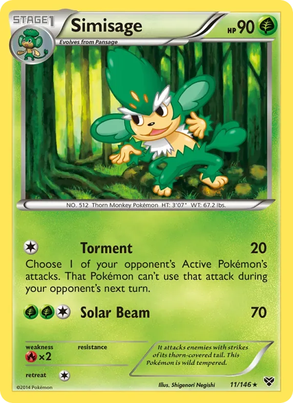 Simisage, XY
