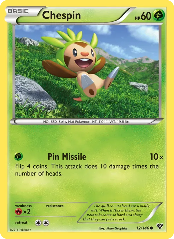 Chespin, XY