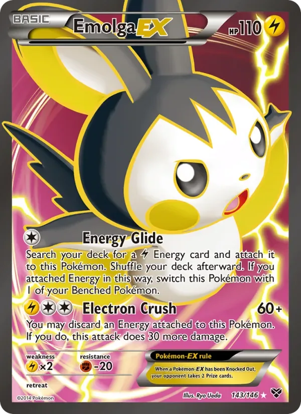 Emolga EX, XY