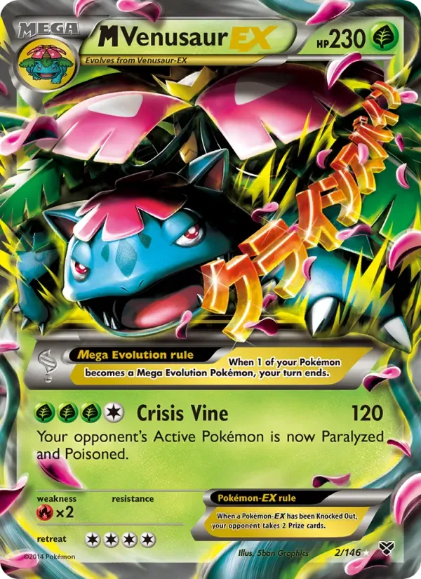 M Venusaur EX, XY