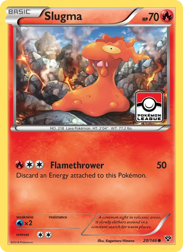 Slugma, XY