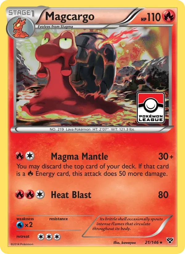 Magcargo, XY