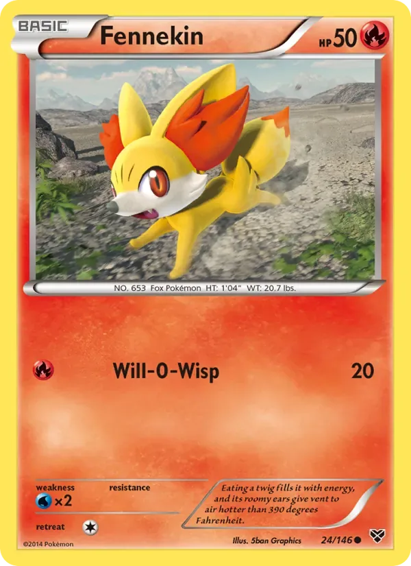 Fennekin, XY