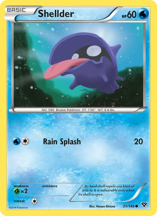 Shellder, XY
