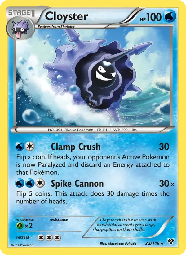 Cloyster, XY