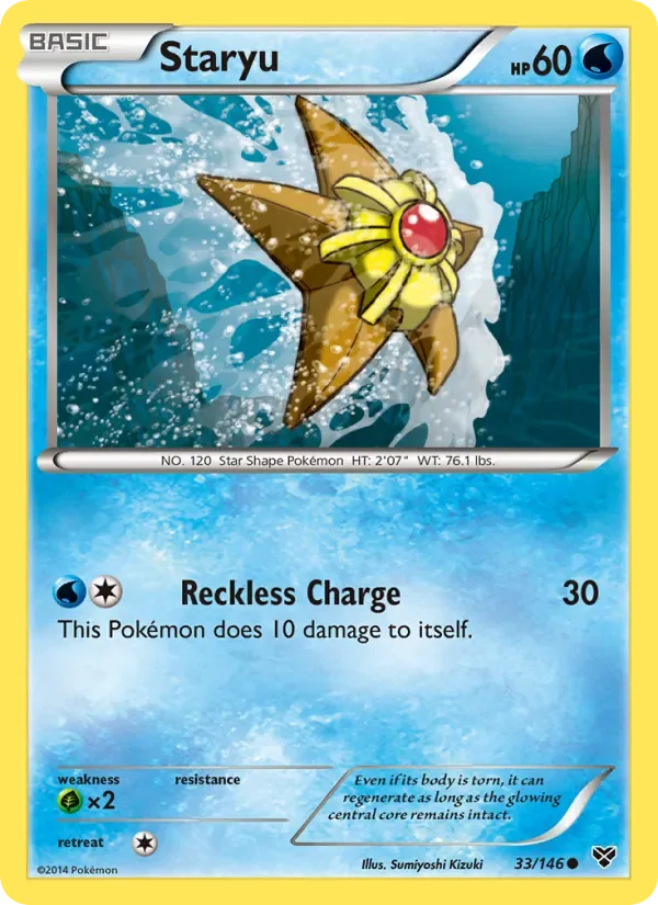 Staryu, XY
