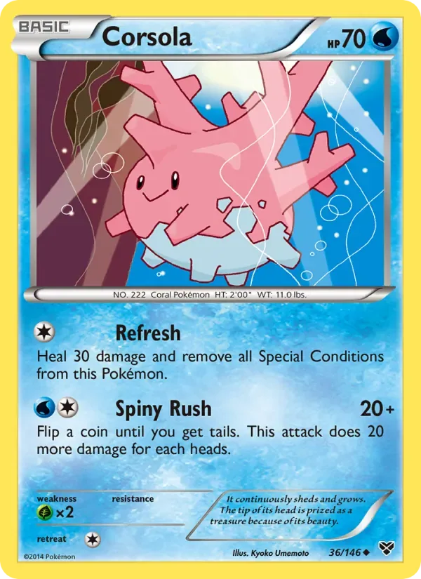 Corsola, XY