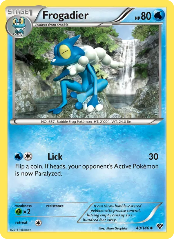 Frogadier, XY