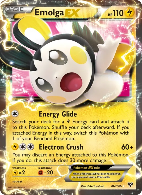 Emolga EX, XY