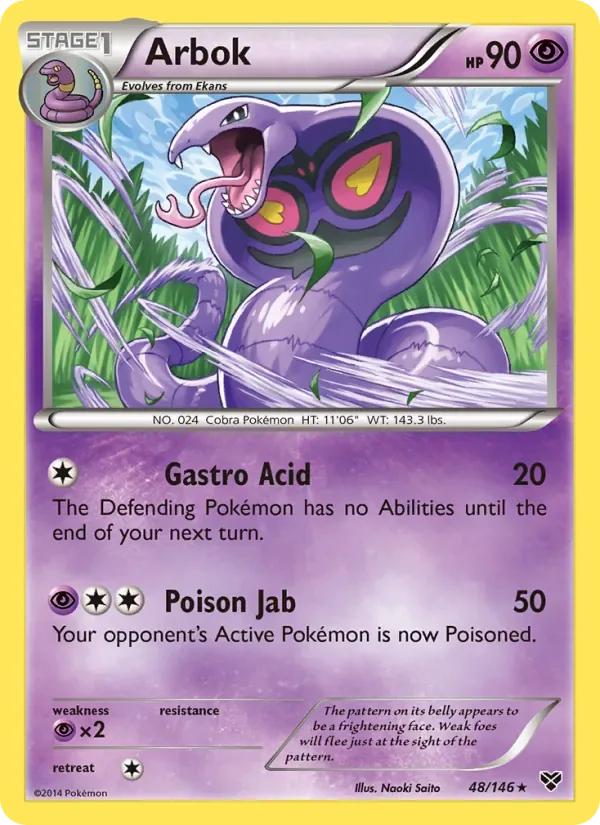 Arbok, XY