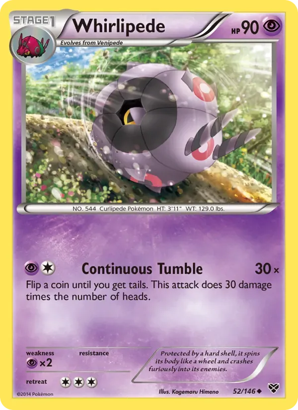 Whirlipede, XY