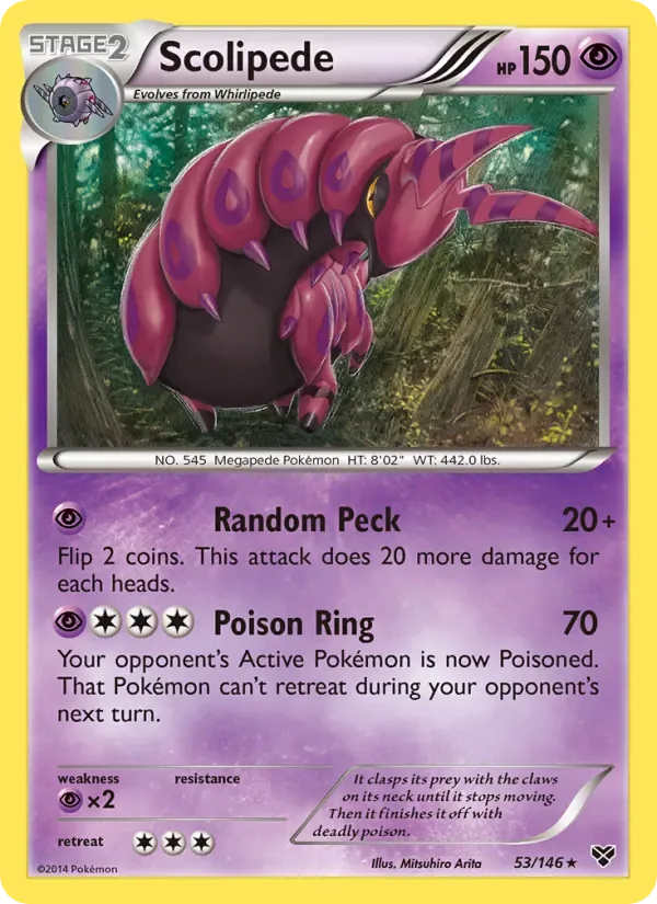 Scolipede, XY