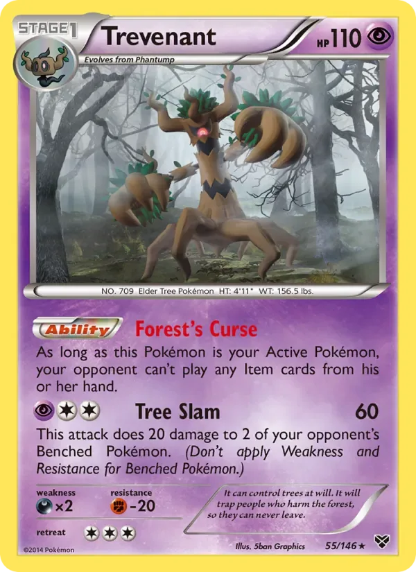 Trevenant, XY