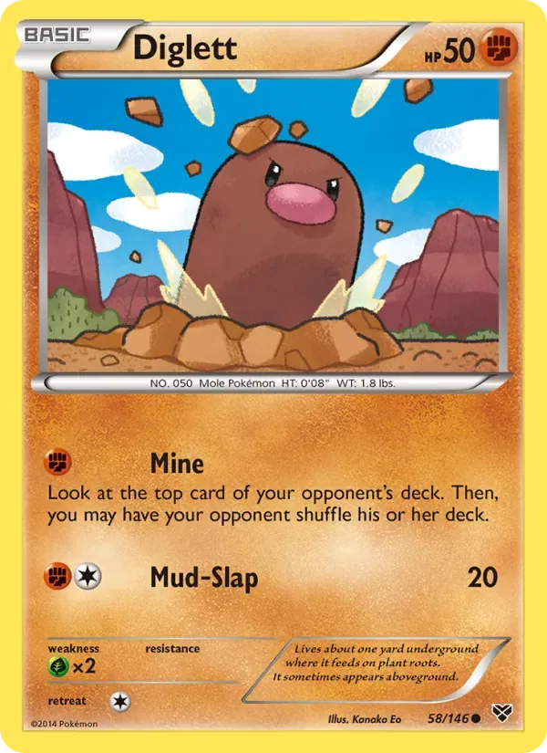 Diglett, XY
