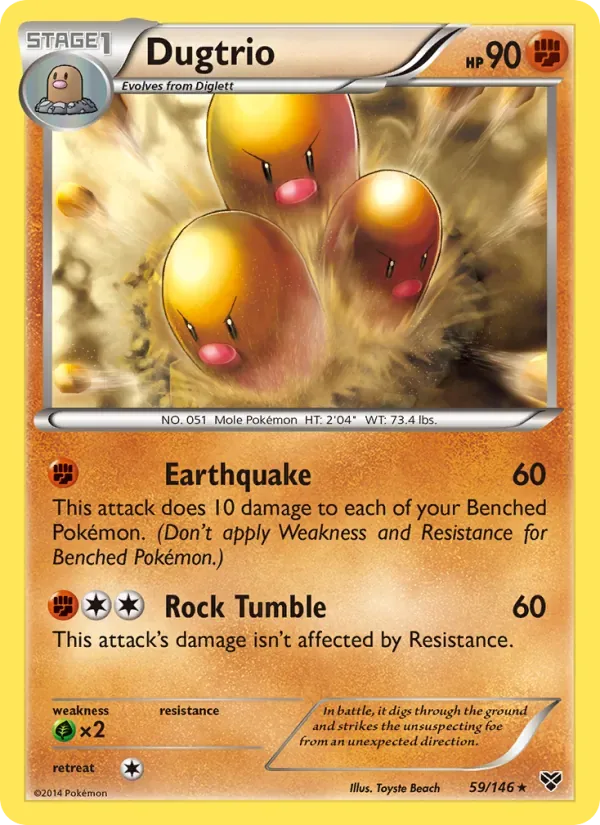 Dugtrio, XY