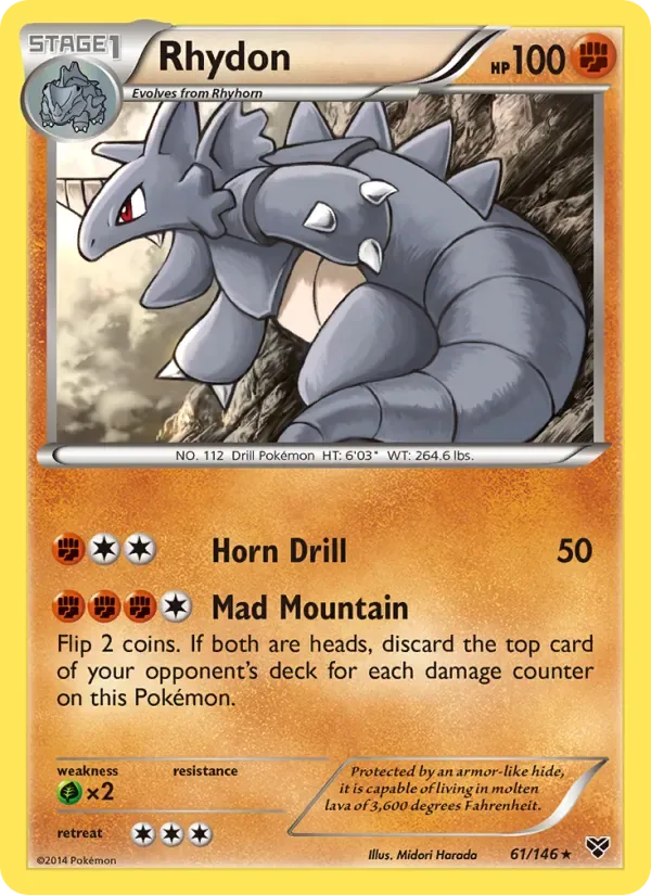 Rhydon, XY