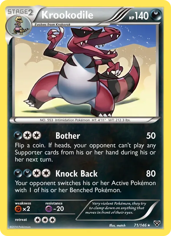 Krookodile, XY