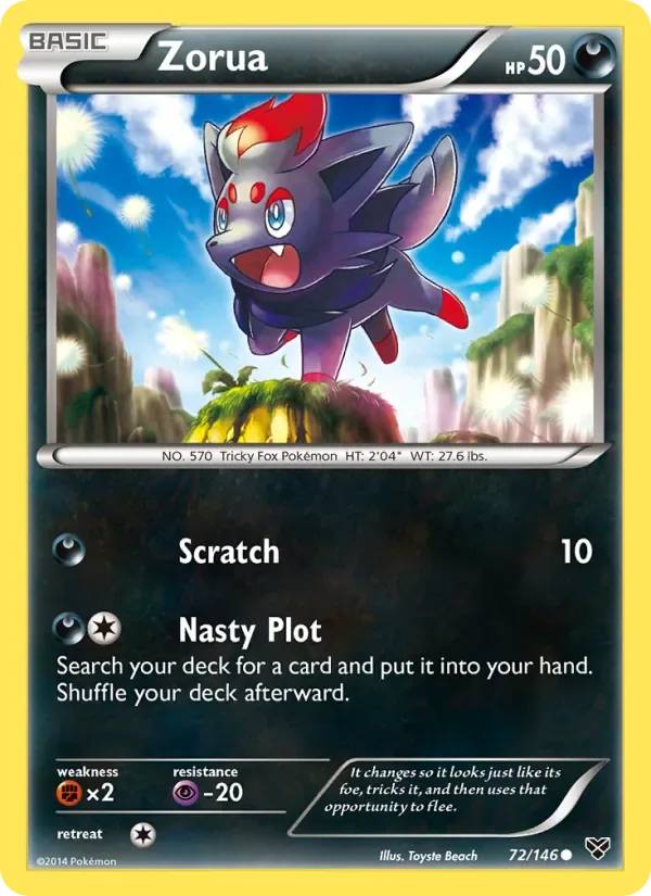 Zorua, XY