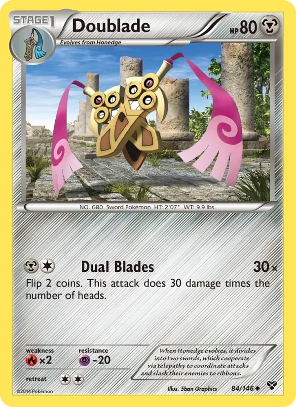 Doublade, XY