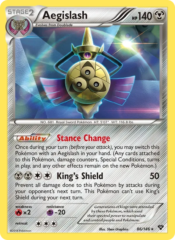 Aegislash, XY