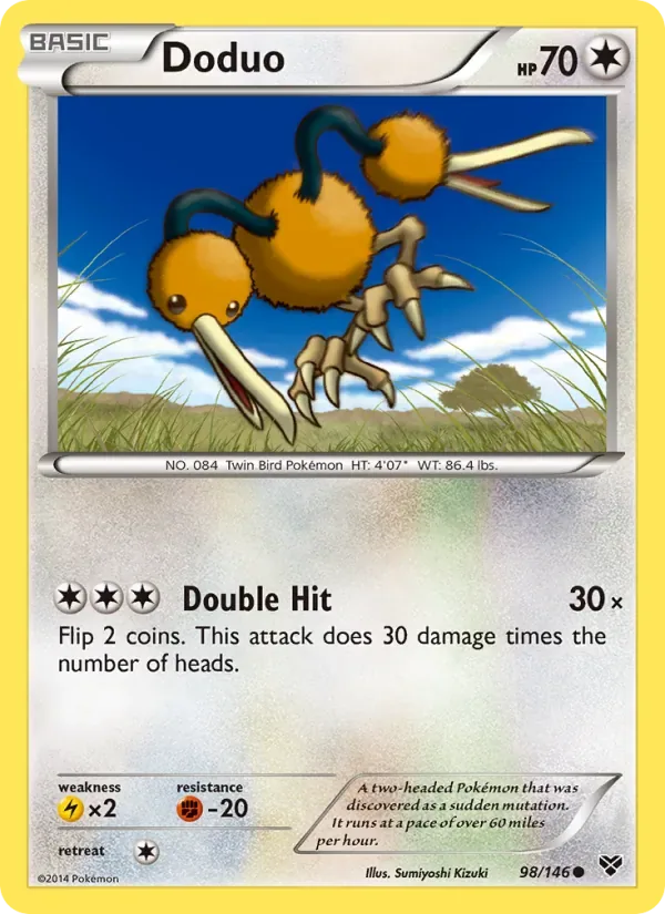 Doduo, XY