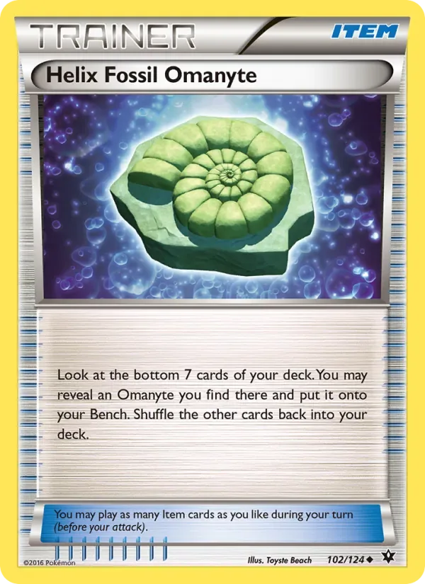 Helix Fossil Omanyte, Fates Collide