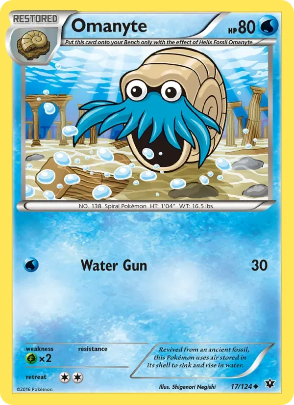 Omanyte, Fates Collide