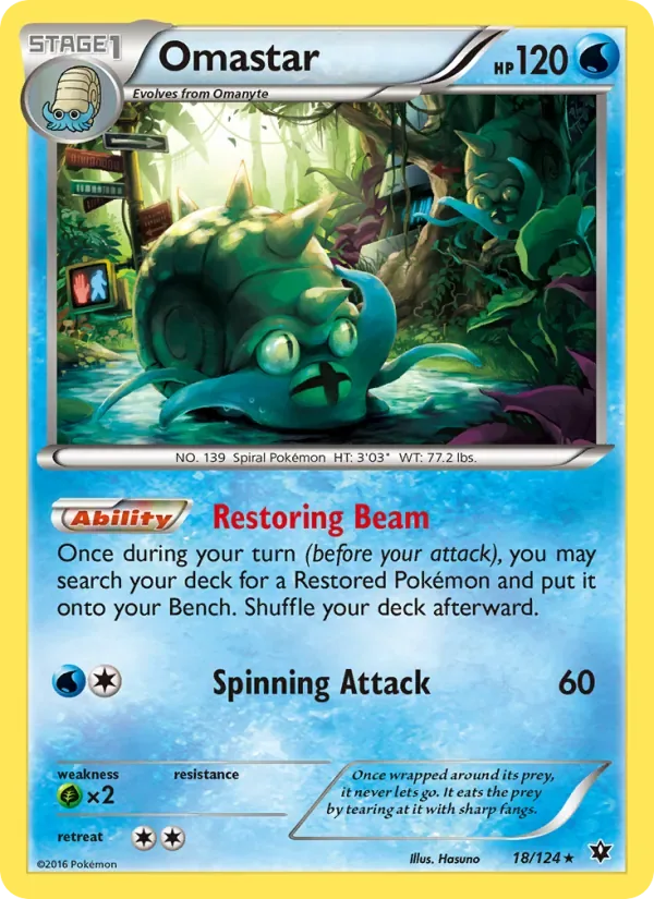 Omastar, Fates Collide