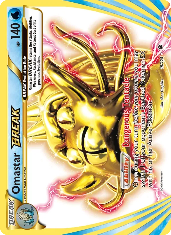 Omastar BREAK, Fates Collide
