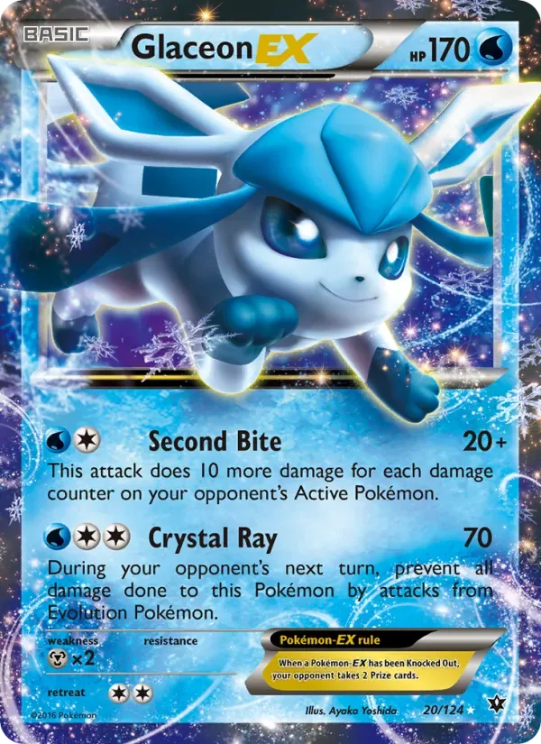 Glaceon EX, Fates Collide