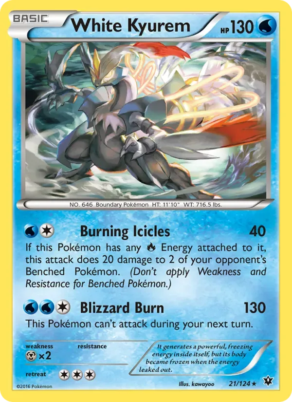 White Kyurem, Fates Collide