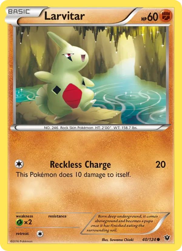 Larvitar, Fates Collide