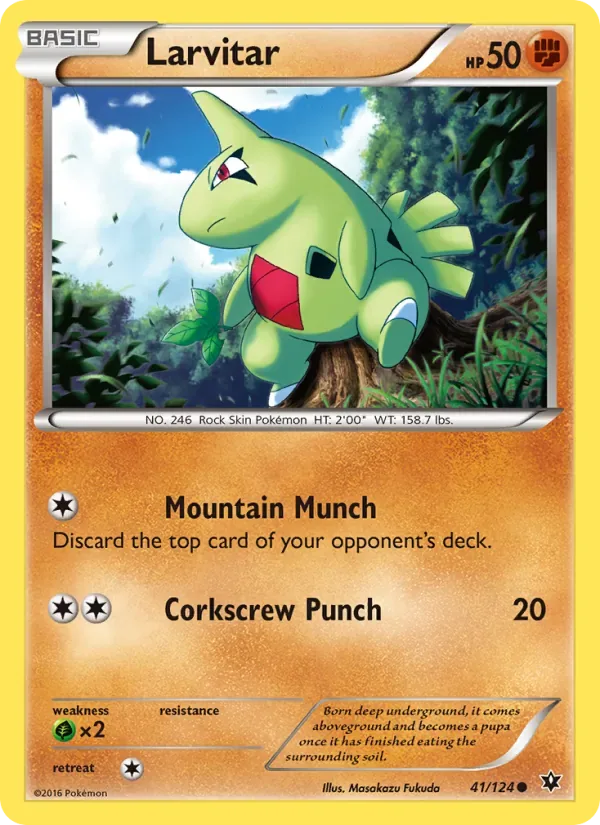 Larvitar, Fates Collide
