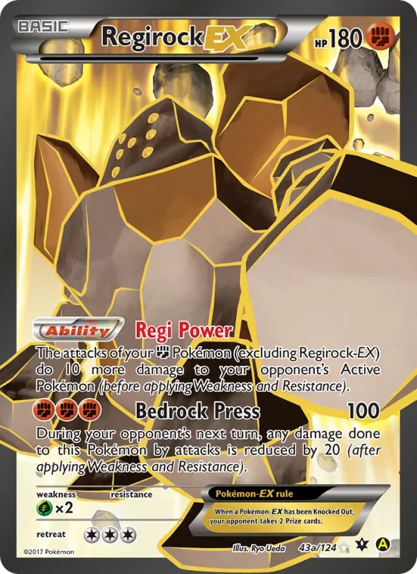 Regirock EX, Fates Collide