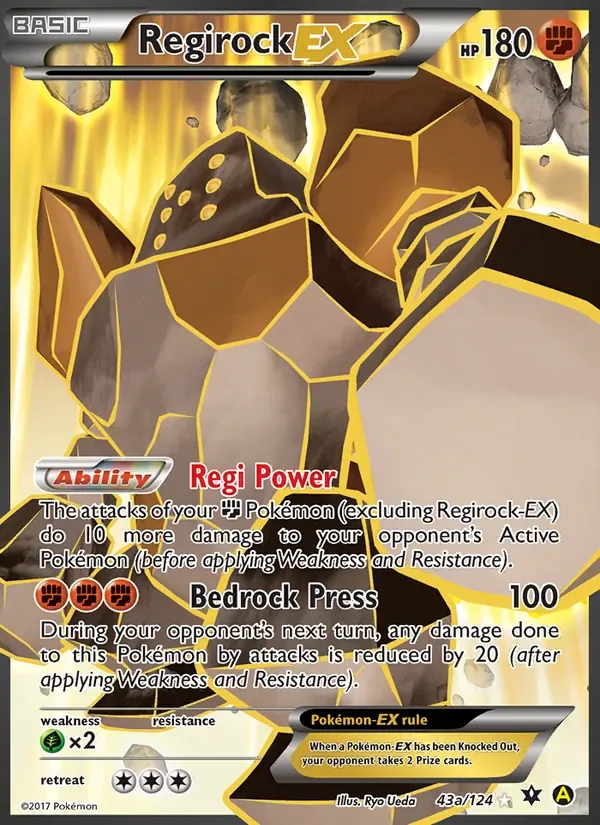 Regirock EX, Fates Collide