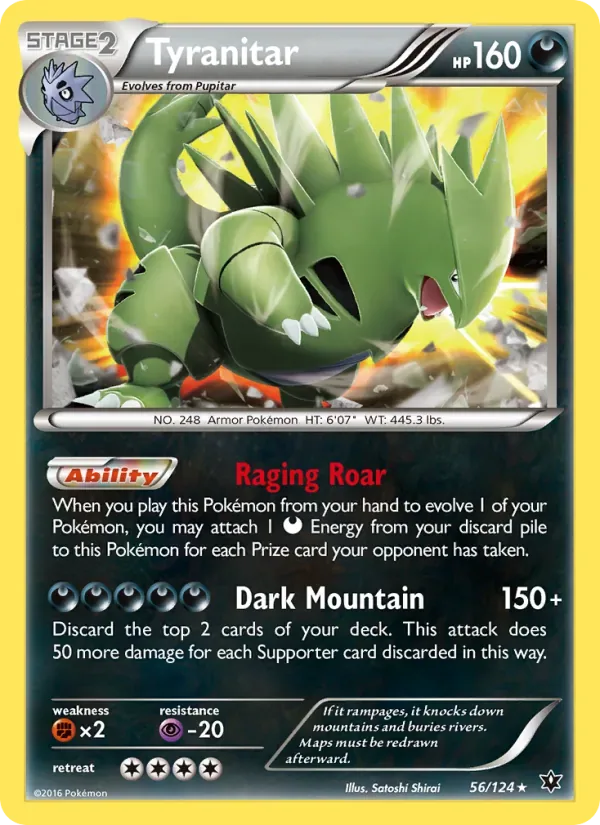 Tyranitar, Fates Collide