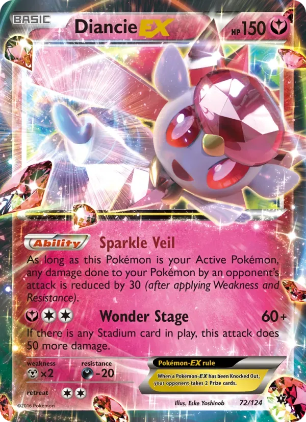 Diancie EX, Fates Collide