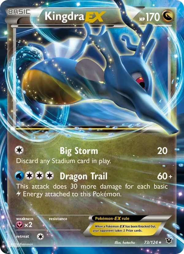Kingdra EX, Fates Collide