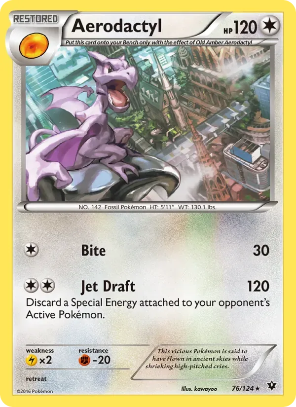 Aerodactyl, Fates Collide