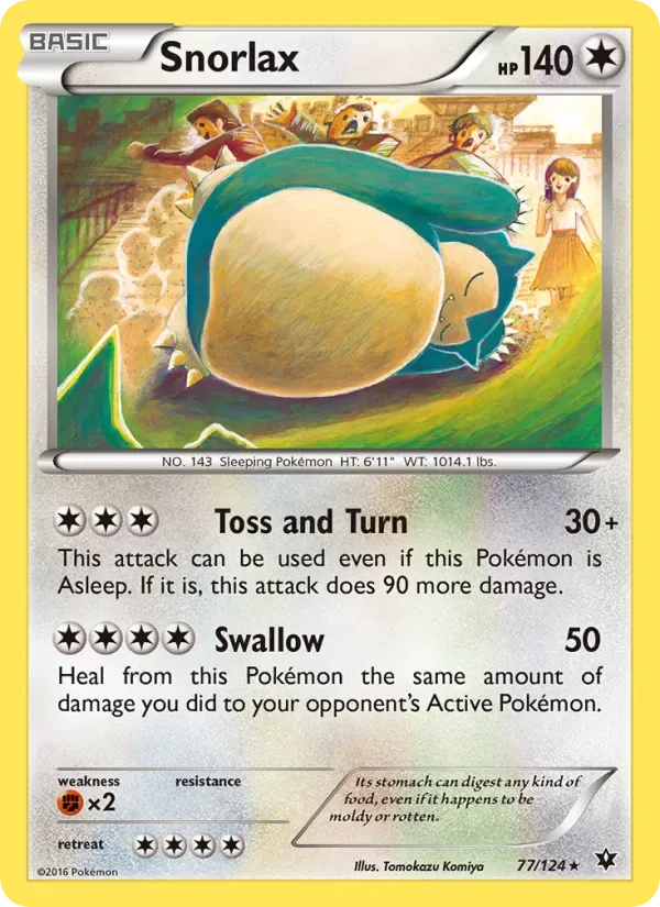 Snorlax, Fates Collide