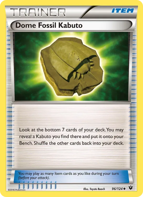 Dome Fossil Kabuto, Fates Collide