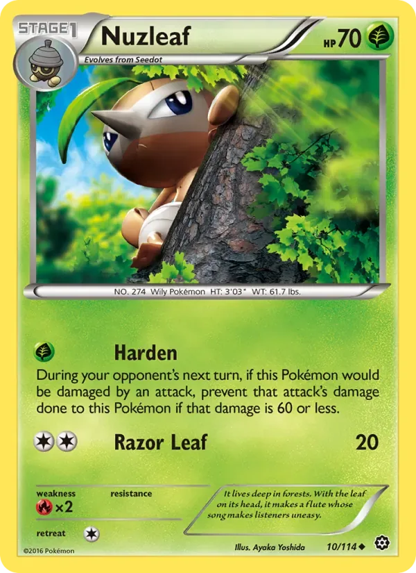 Nuzleaf, Steam Siege