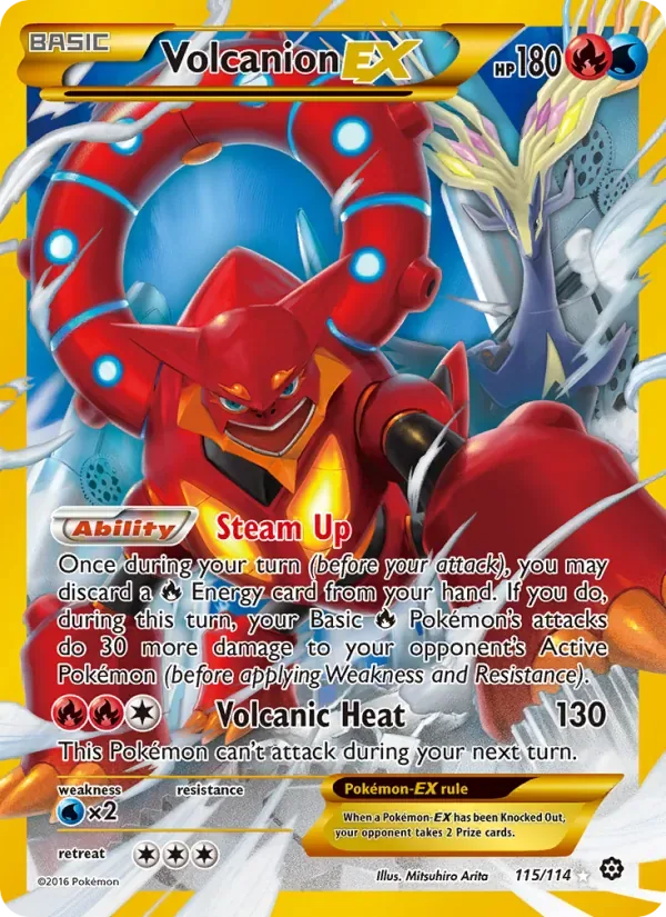 Volcanion EX, Steam Siege
