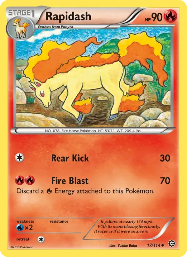 Rapidash, Steam Siege