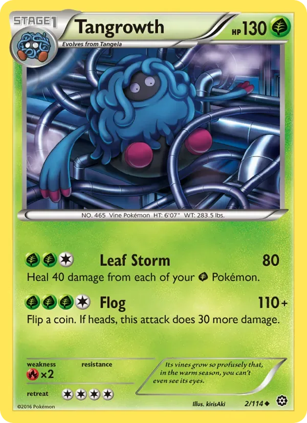 Tangrowth, Steam Siege