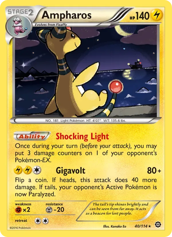 Ampharos, Steam Siege