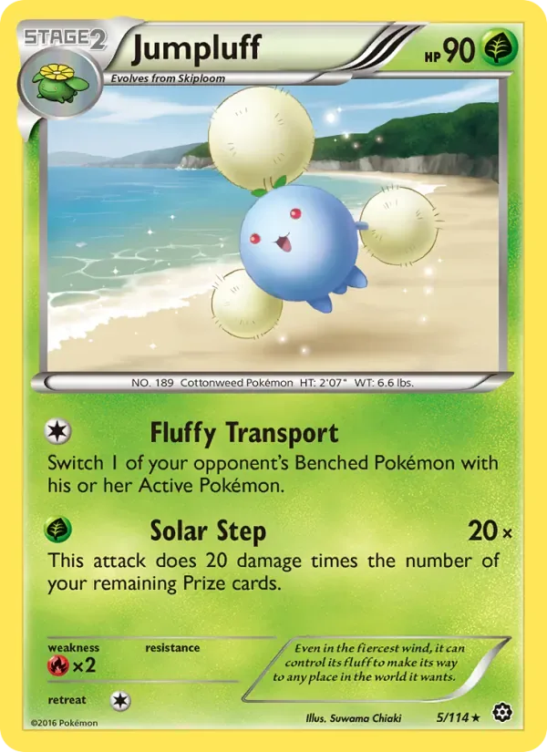 Jumpluff, Steam Siege