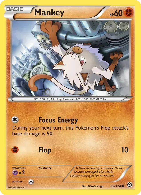 Mankey, Steam Siege
