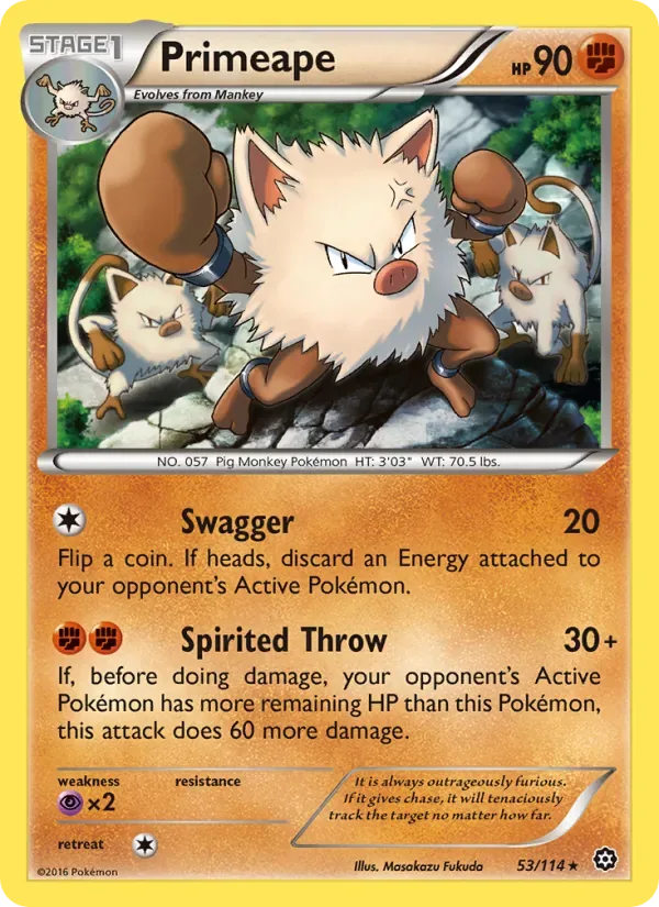 Primeape, Steam Siege