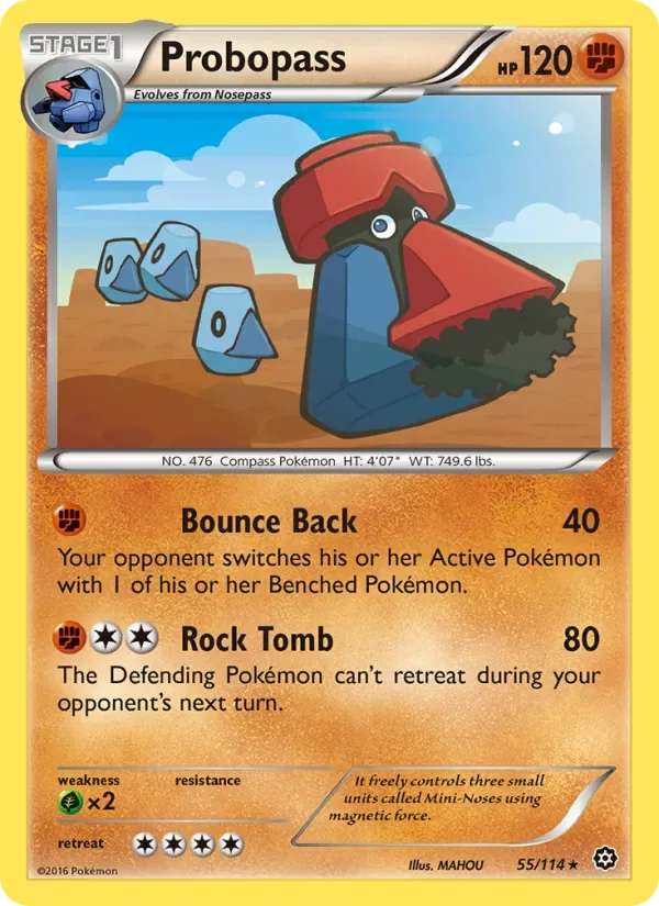 Probopass, Steam Siege